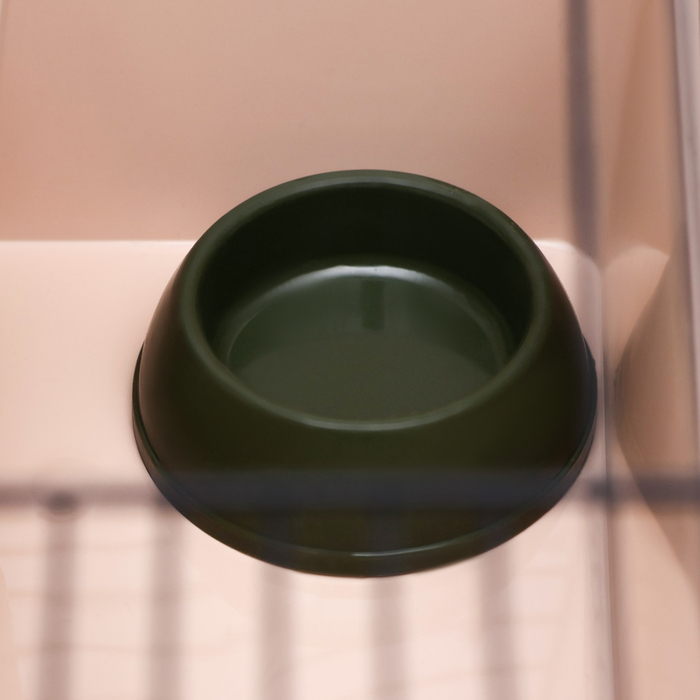 Клетка-мини для грызунов Клетка-мини для грызунов "Пижон" №1, укомплектованная, 27 х 15 х 13 см, бежевая