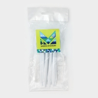 Набор одноразовых ложек из кукурузного крахмала Nature, 14 см, 6 шт