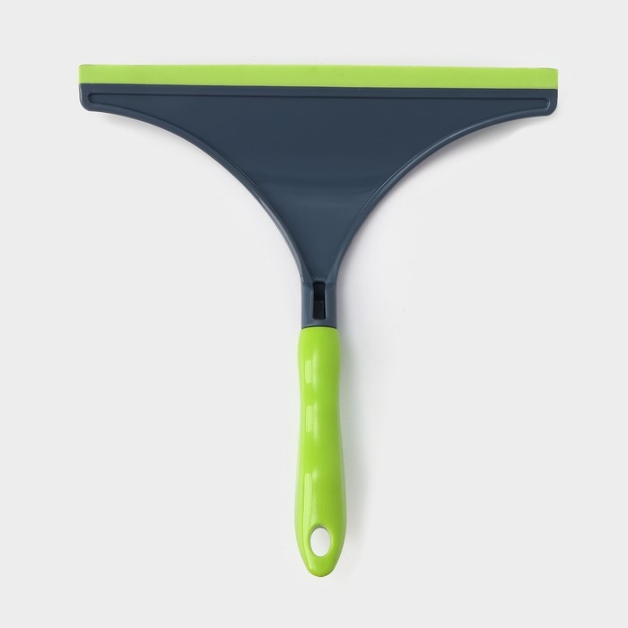 Водосгон Доляна Green day с анатомической ручкой, 25&times;24 см, цвет зелёный