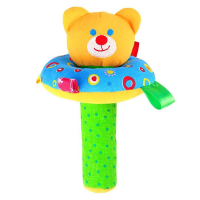 Мягкая погремушка &laquo;ШуМякиши. Пирамидка Мишка&raquo;