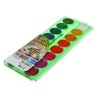 Акварель "Луч" ZOO, 16 цветов, с кистью