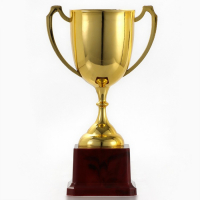 Кубок 116, наградная фигура, золото, подставка пластик, 19,5 &times; 11,5 &times; 7,8 см.