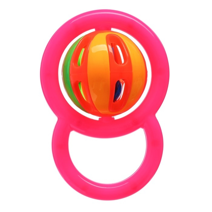 Набор погремушек &laquo;Яркий маракас&raquo;, 2 шт, цвет МИКС