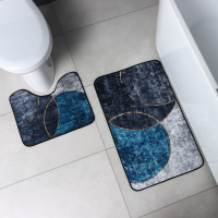 Коврики для ванной и туалета Доляна &laquo;Мэни&raquo;, 2 шт: 50&times;80 см, 50&times;40 см