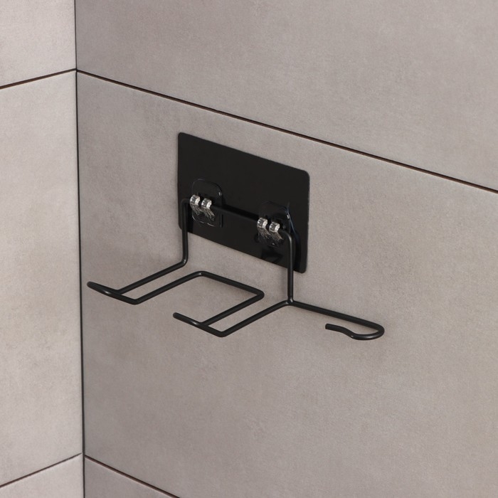 Держатель для фена Доляна, на липучке, 19&times;8&times;10 см