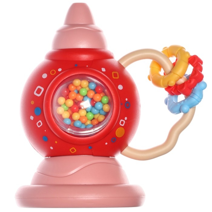Погремушка &laquo;Труба&raquo;, цвет красный, Крошка Я