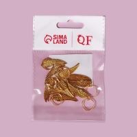 Пирсинг для волос &laquo;Крылья&raquo;, 4,1 &times; 1 см, 10 шт, цвет золотистый