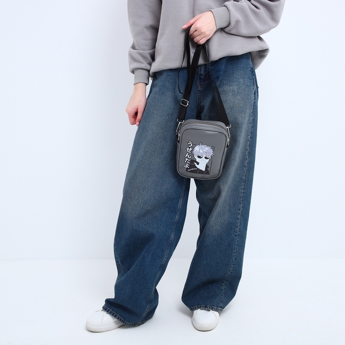 Сумка на ремешке &laquo;Аниме&raquo; 15&times;5&times;21