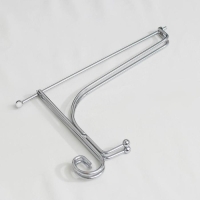 Подставка под тарелки Доляна, 13,5&times;20,5 см, цвет хромированный