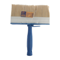 Кисть-макловица ТУНДРА, смешанная щетина, пластиковая рукоятка, 50х180 мм