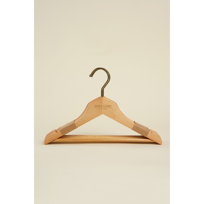 Плечики - вешалки для одежды SL Home, 5 шт, детские, дерево лотос, 33&times;21 см