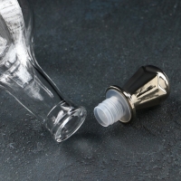 Набор питьевой Jungle, 7 предметов: графин 500 мл, стопка 6&times;50 мл, с гравировкой и напылением, цвет напыления серебряный