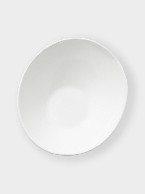 Салатник Hanna Kn&ouml;vell, 25.5&times;23 см, фарфор, белый