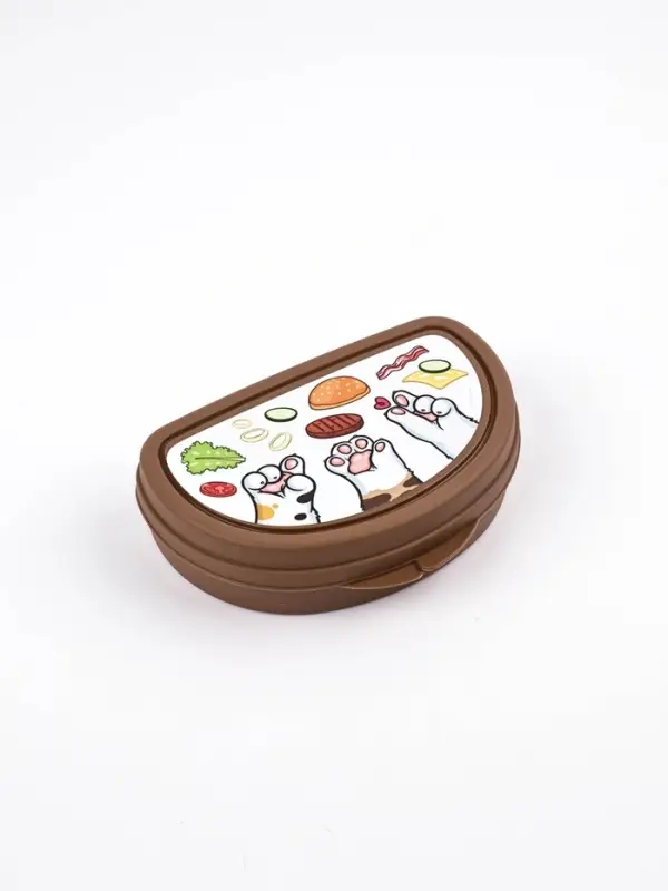 Бутербродница &laquo;Лапки&raquo;, 14&times;10&times;4 см