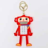 Головоломка-лабиринт &laquo;Обезьянка&raquo; с калькулятором, на брелоке, цвета МИКС