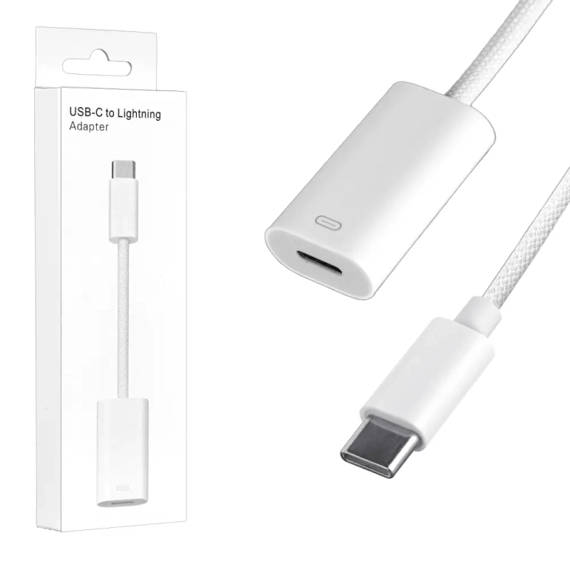 *Переходник Type-C на Lightning