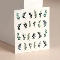 Слайдеры для ногтей &laquo;GREEN&raquo;, зелёные