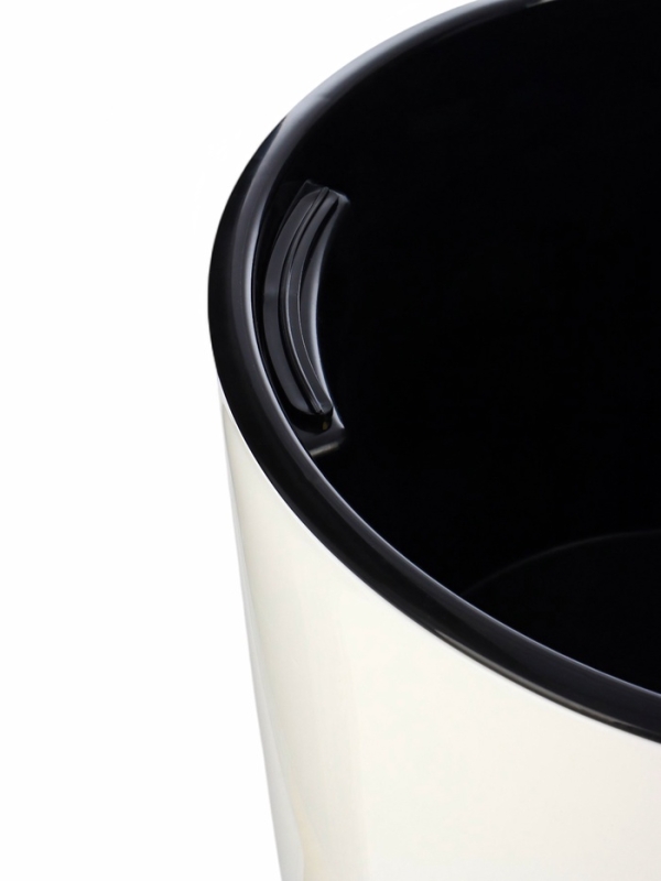 Кашпо "Рондо" 71л (со вставкой 23), белый