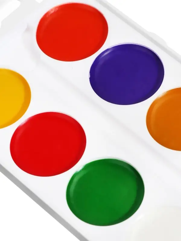 Акварель Calligrata, 12 цветов, без кисти, картон