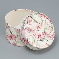 Коробка подарочная, упаковка, &laquo;Цветы&raquo;, 13 х 8.5 см