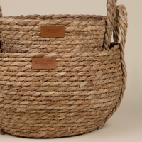 Корзины для хранения ручной работы SL Home, 2 шт: 22&times;21&times;20 см, 27&times;24&times;22 см