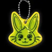 Светоотражающий элемент &laquo;Заяц&raquo;, 5.3&times;5.6 см, МИКС