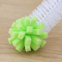 Ерш для посуды с губкой Доляна Green day, 31&times;5 см, анатомическая ручка