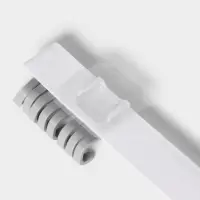 Держатель для ванных и кухонных принадлежностей, 29,5&times;3&times;5,5 см, цвет серо-белый