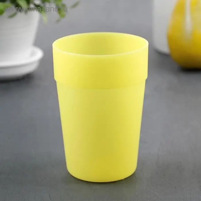 Стакан пластиковый Альт-Пласт &laquo;Пикник&raquo;, 250 мл, МИКС