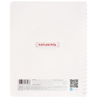 Тетрадь 48л кл на гребне "Проект Капланописьs", бл офсет 60-65г/м&sup2;, 4В МИКС