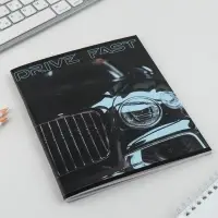 Тетрадь в клетку, 48 л., А5, на скрепке, блок №2 &laquo;Машины&raquo; МИКС