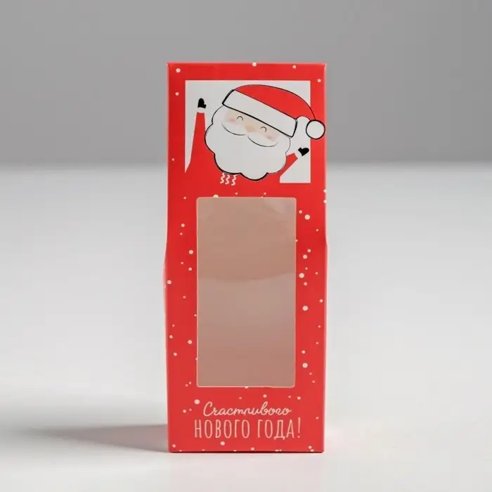 Коробка складная &laquo;Счастливого Нового года&raquo;, 6 х 14.5 х 3.5 см