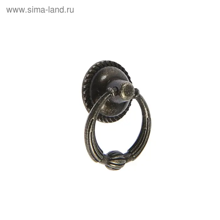 Ручка-кнопка ТУНДРА VINTAGE 028, цвет бронза