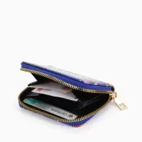 Кошелек жен 06-01-01 Июнь2522, 19*3*10 см, 3 отд+отд/молн, д/карт, д/монет, на магните красн   10909