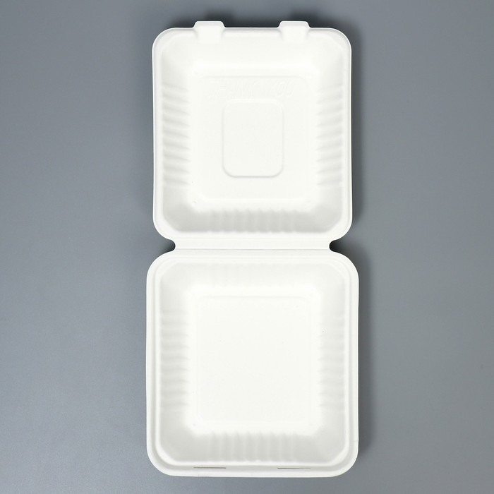 Коробка для бенто-торта со свечкой, кондитерская подарочная упаковка, &laquo;С любовью&raquo;, 21 х 20 х 7,5 см