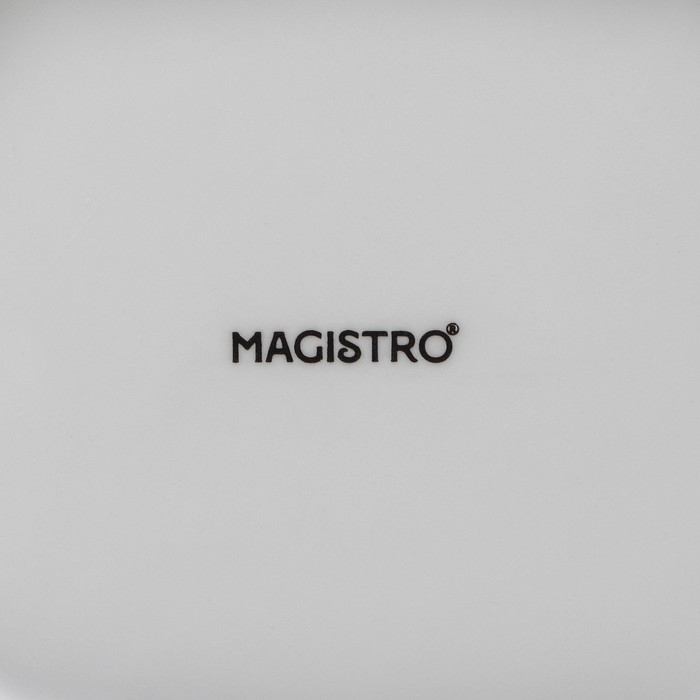 Форма для выпечки из жаропрочной керамики Magistro &laquo;Овал. Каспар&raquo;, 270 мл, 17&times;10&times;3,7 см