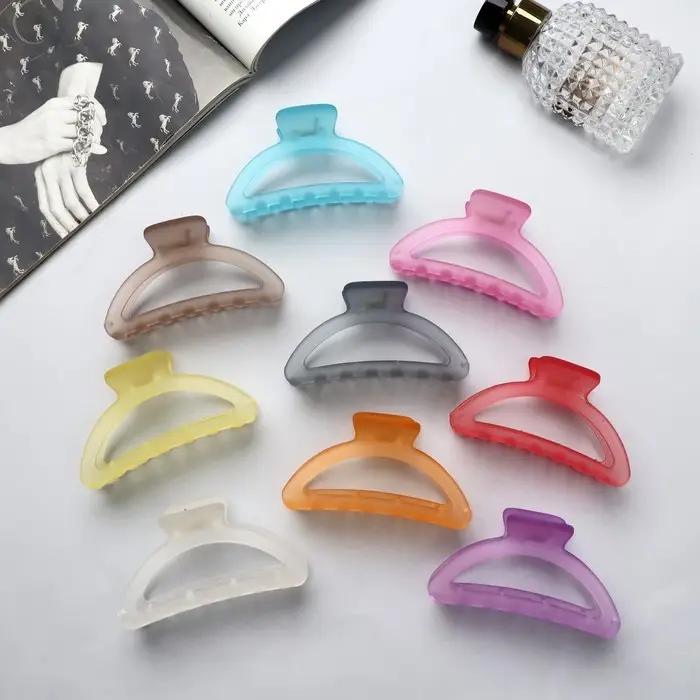 Крабик для волос &laquo;Фрида&raquo;, дуга классика матовый, 9 см, МИКС