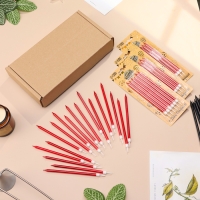 Свечи в торт "Ройс", 12,5 см, высокие, 18 шт, рубиновый металлик