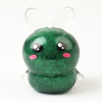 Мялка &laquo;Зайка&raquo; с блёстками, цвета МИКС