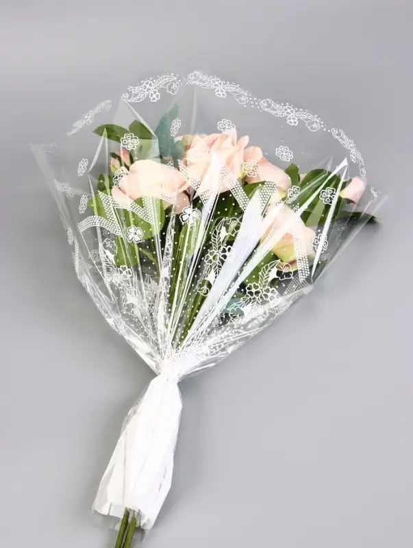 Пакет для цветов конус &laquo;Одесса&raquo;, 45&times;50 см, МИКС