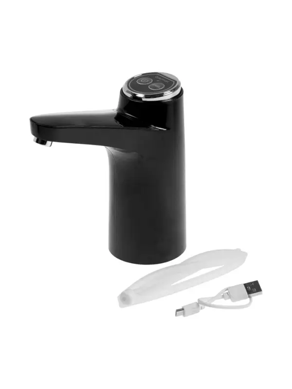 Помпа для воды LWP-06, электрическая, 5 Вт,800 мАч,порционная подача воды, АКБ,чёрная