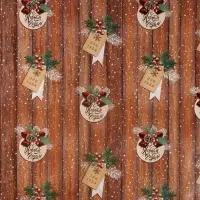 Упаковочная бумага на новый год &laquo;Для тебя&raquo;, 50 х 70 см, глянцевая