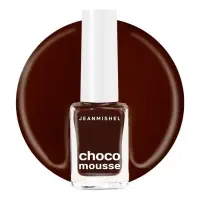 Лак для ногтей шоколадно-вишневый Jeanmishel глянцевый тон 470, 6 мл