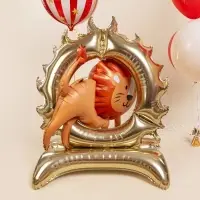 Воздушный шар фольгированный 3D 44" &laquo;Цирк. Лев&raquo;, только под воздух