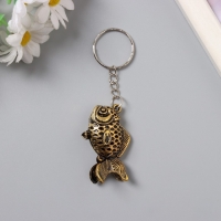 Брелок металл "Рыба" МИКС 4,5х3 см