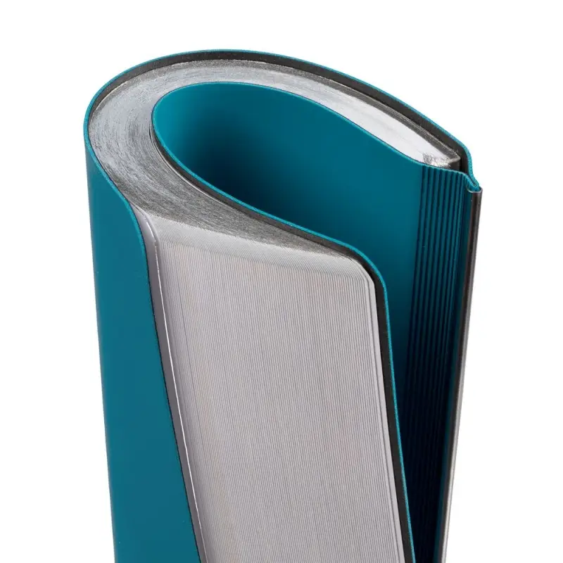 Ежедневник Aspect на заказ, недатированный, бирюзовый