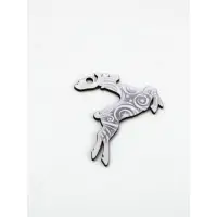 Подвеска деревянная "Олень" , 10 шт.