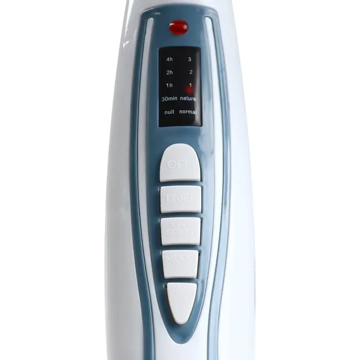 Вентилятор Energy EN-1635R, напольный, 40 Вт, 3 режима, бело-голубой