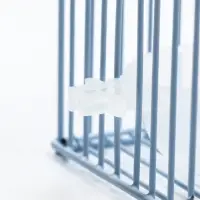 Клетка усиленная для джунгарских хомяков 21 х 16 х19 см, серая