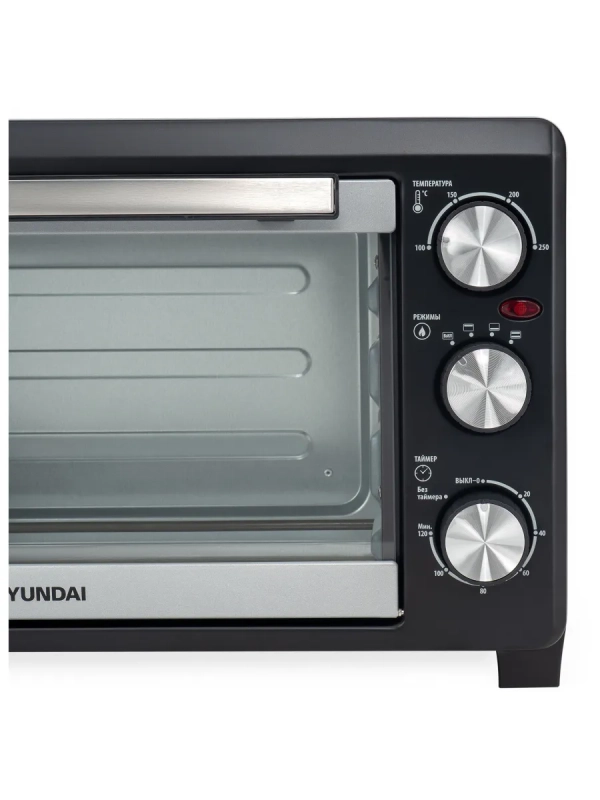 Мини-печь MIO-HY072 23л. 1500Вт серебристый-черный